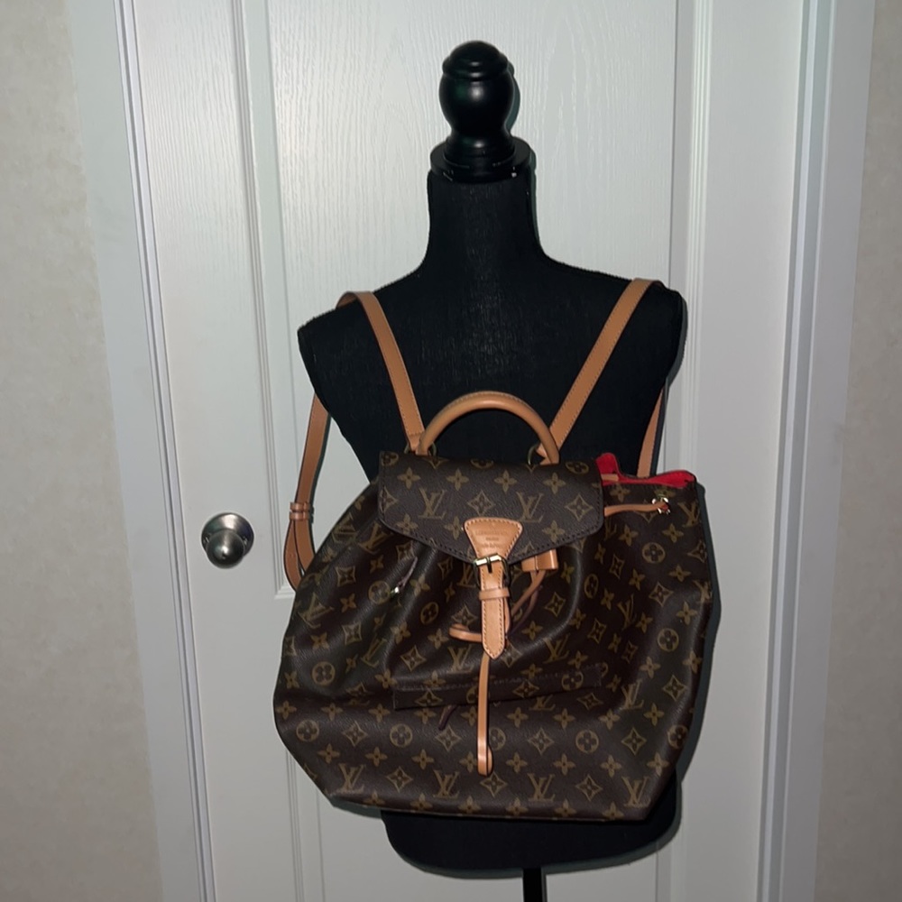 Monogram Backpack NWOT - Picture 4 of 5